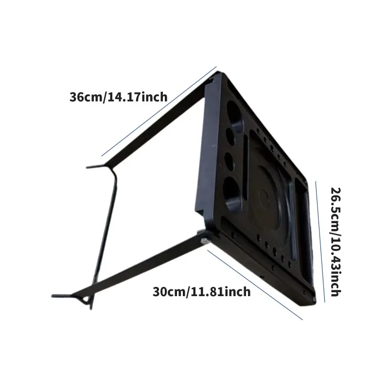Ladder Work Platform Extension Ladder Tool Heavy Duty Equipment Stable Wide Pedal