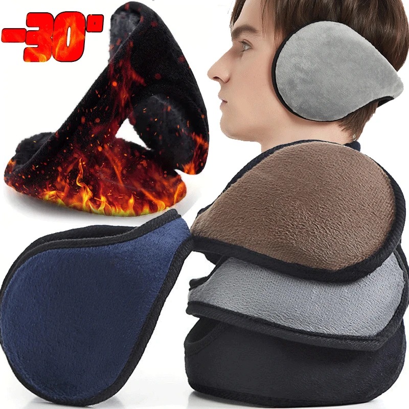 Orejeras en invierno para clima frío, orejeras para exteriores, mujeres, hombres, correr al aire libre, orejeras cálidas, diadema, Protector de orejeras