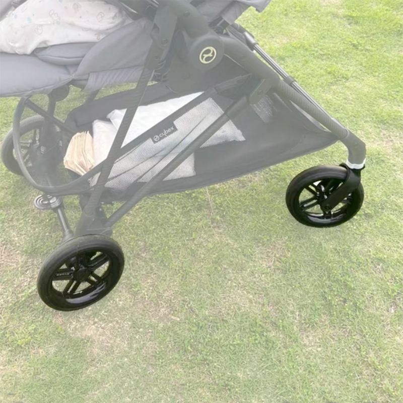 Roda de buggy para cybex melio 2/3, roda dianteira ou traseira de carbono com eixo, carrinho de bebê, venda inteira, dropshipping, acessórios diy para bebê