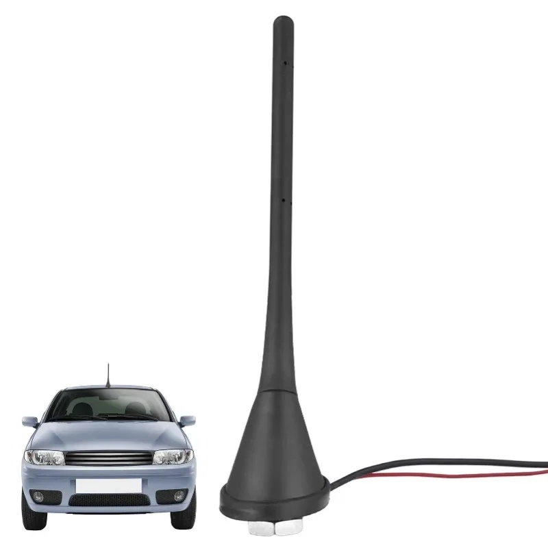 Antena Radio Aerial pemasangan atap mobil Universal 0.6A 12V konektor Radio AM FM Kit dasar udara untuk Jeep untuk mercedes-benz