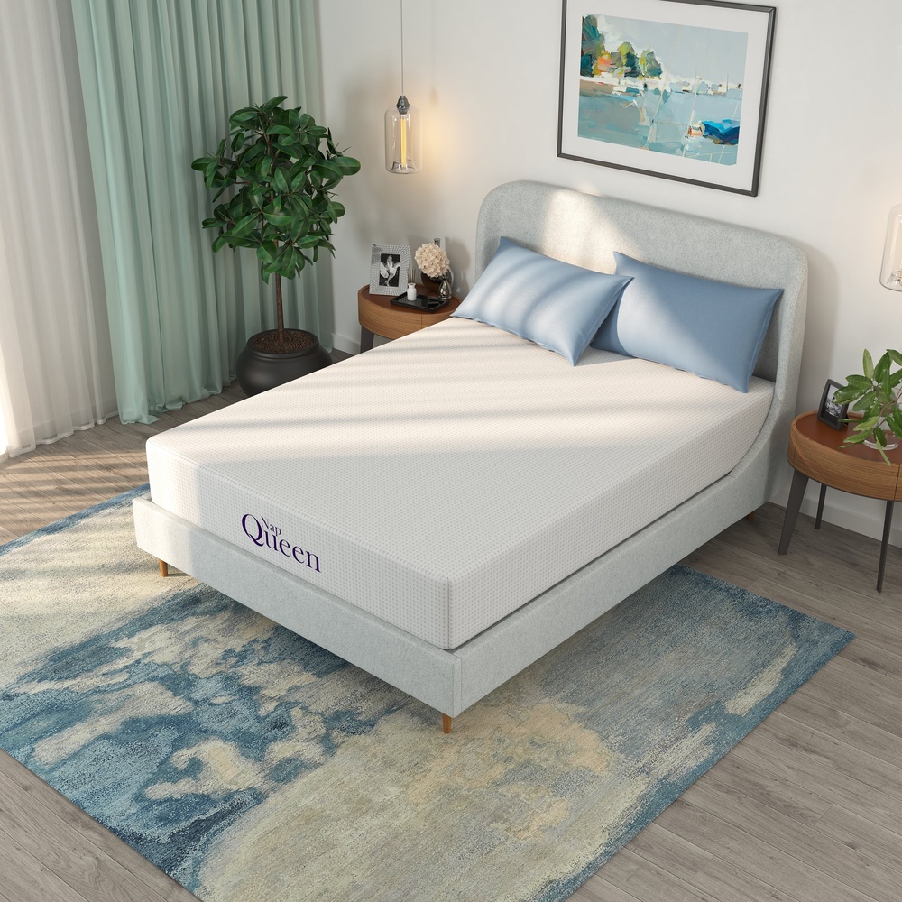 Twin Charcoal Infused Memory Foam Mattress 8 Inch Medium Comfort Breathable Mattress in a Box Hypoallergenic Removable Cover