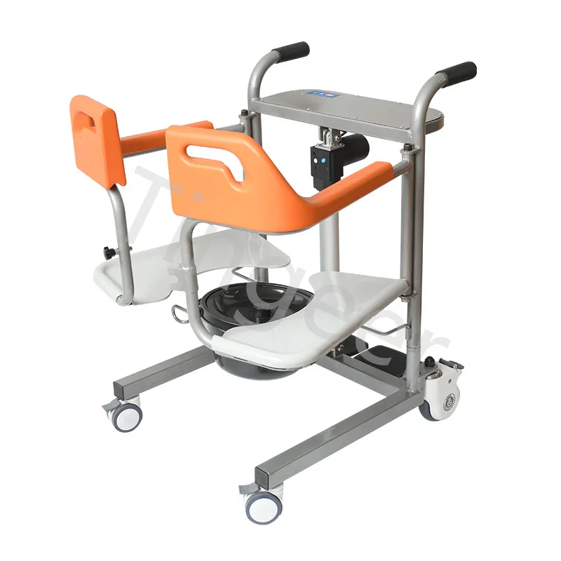Silla de transferencia de elevación desmontable para el hogar, palanca de cambios para ancianos con cama, silla de transferencia para pacientes