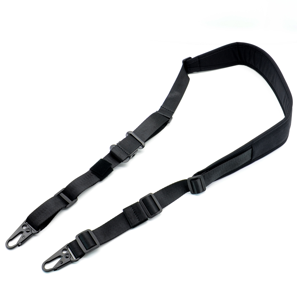 Imbracatura tattica per fucile da caccia rimovibile imbottita a 2 punti attrezzatura da tiro modulare da combattimento accessori per cinturino MC