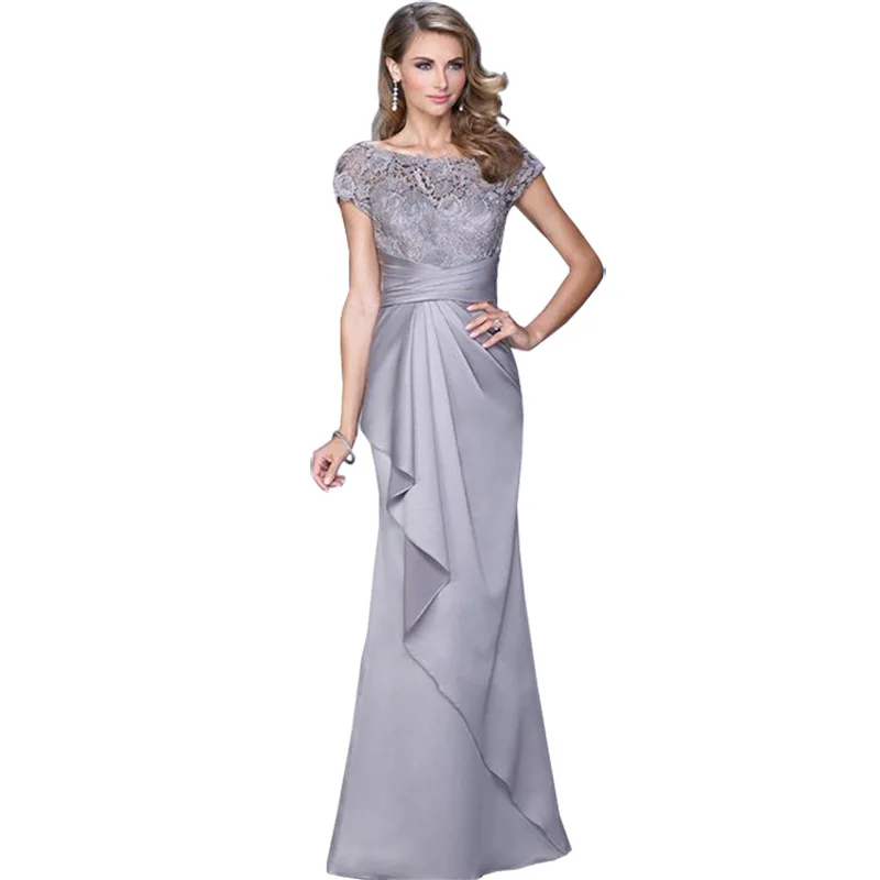Frauen Meerjungfrau Brautjungfer Kleid Hochzeit Party Spitze Applique Off Schulter Abend Prom Formale Kleider Host der Temperament Kleid