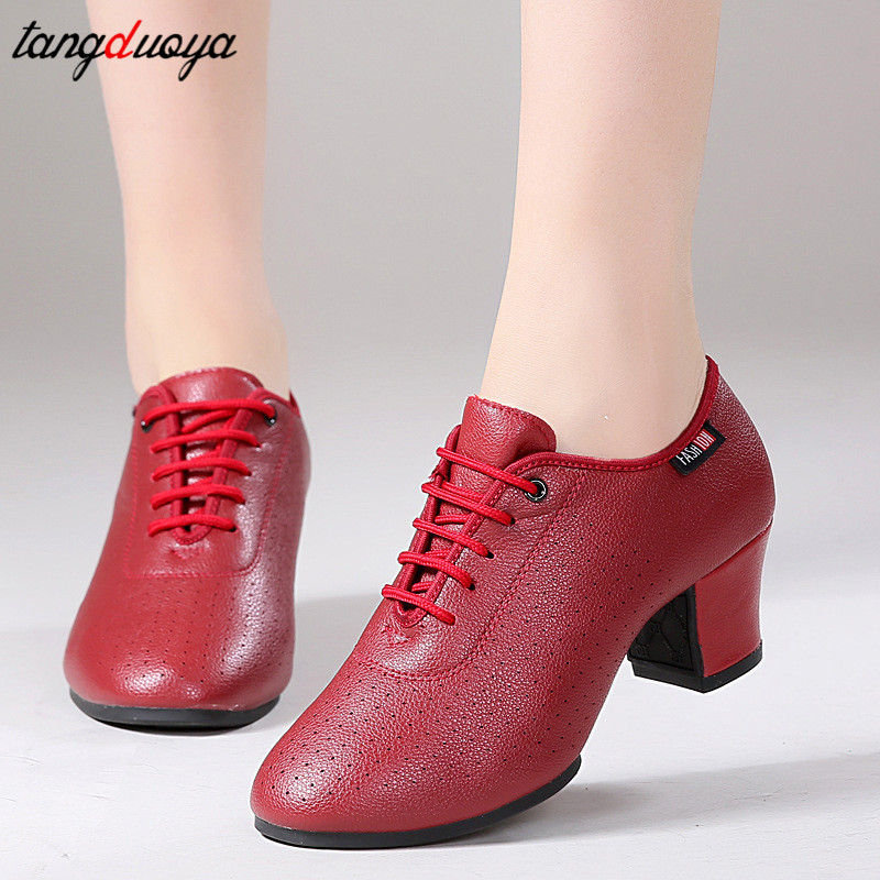 Latin Dance Schuhe Frauen Salsa Jazz Schuhe 5,5 cm Heels Ballsaal Tanzen Schuh Weiche Sohle Damen Tanz Turnschuhe frauen Schuhe