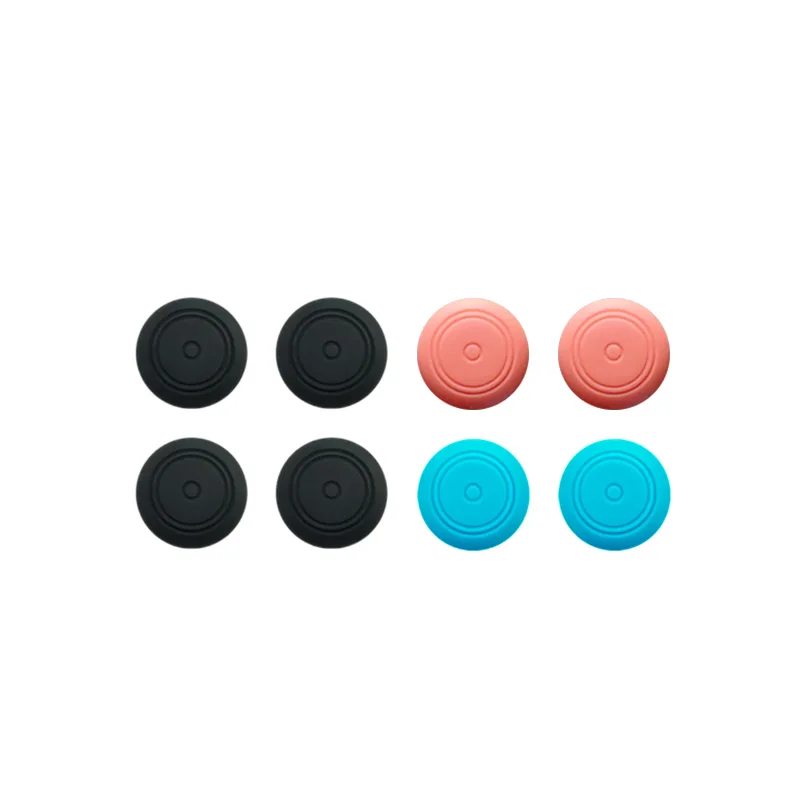 8 unids/lote tapas de silicona para pulgar, tapas de Joystick analógicas para Nintendo Switch2, accesorios de juego Joycon