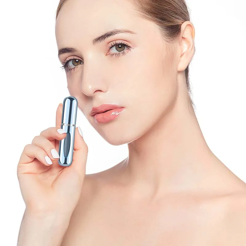 Travel Mini perfume Refillable Atomizer Container Portable Travel Size Scent Pump Case Fragrance Empty Spray Bottle 5ml