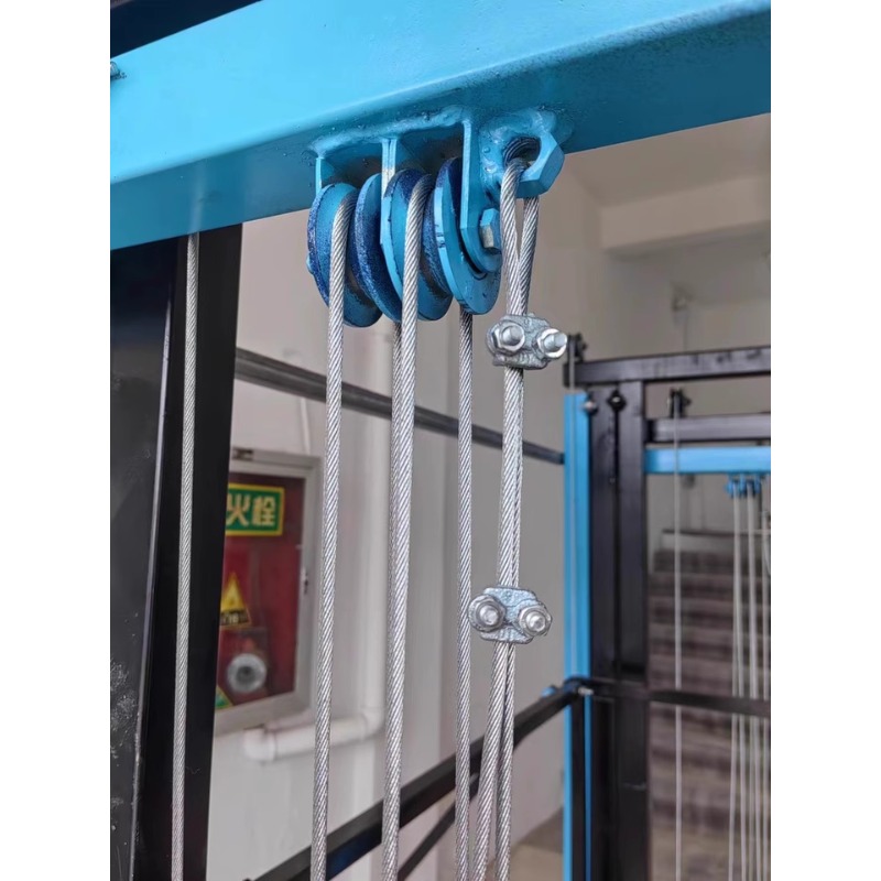 Electric Scaffold Lift Platform Portable Adjustable Height 8M 500Kg Remote Control Aluminum Construction Assembly Steady Movable