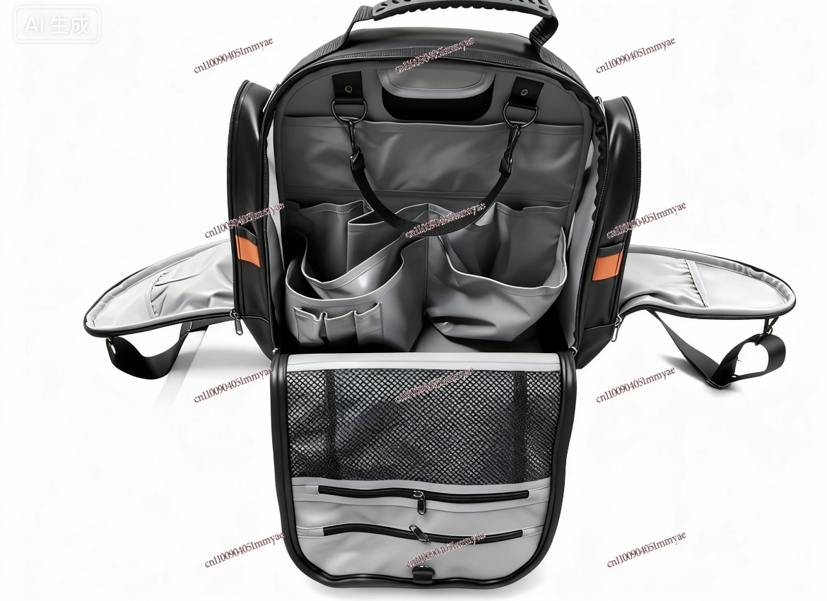 Новый набор инструментов, портативная сумка для хранения инструментов, утолщенный износостойкий набор инструментов, набор инструментов через плечо