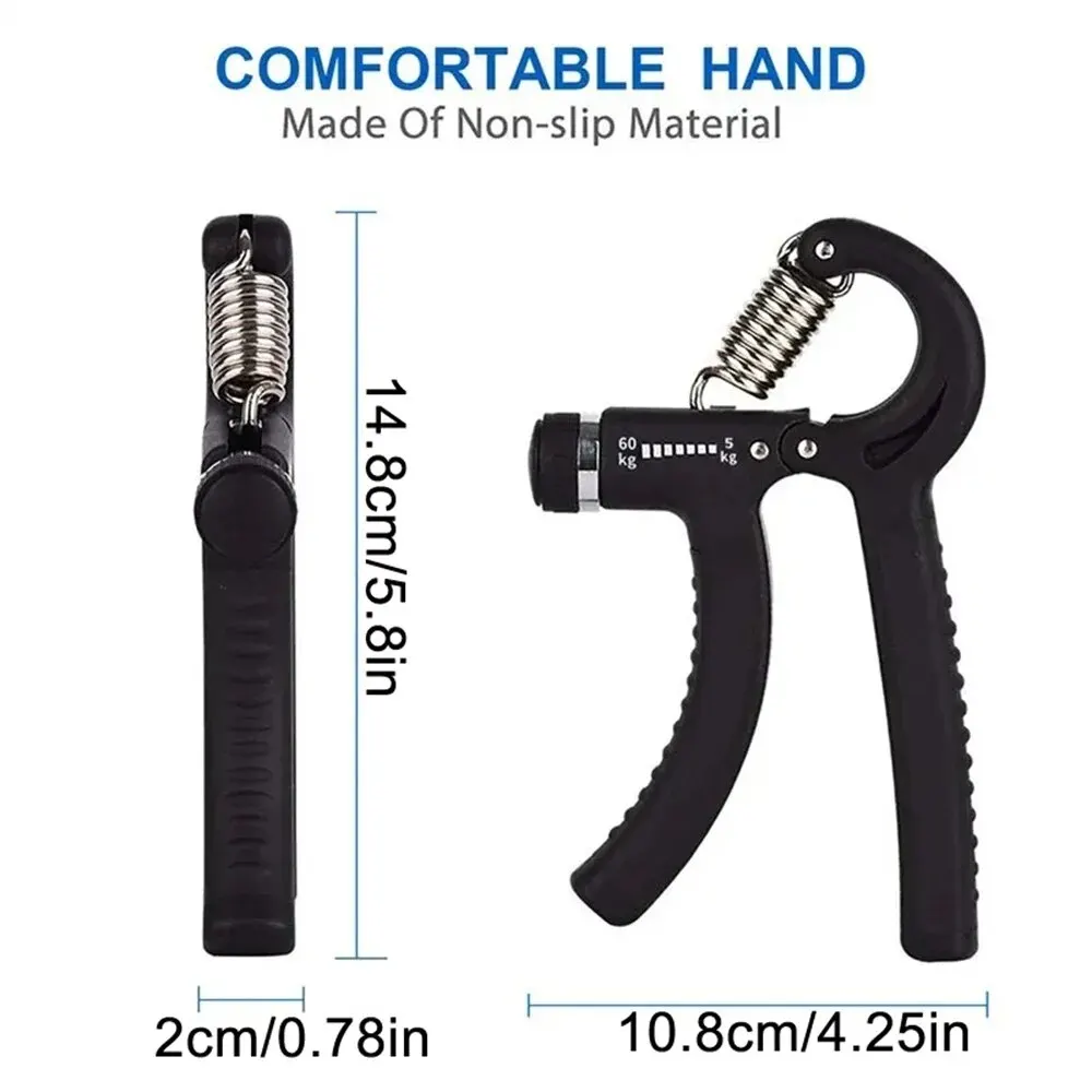 Grip Strength Trainer, Hand Squeezer Verstelbare weerstand, Handgreepversterker voor spieropbouw en herstel van blessures