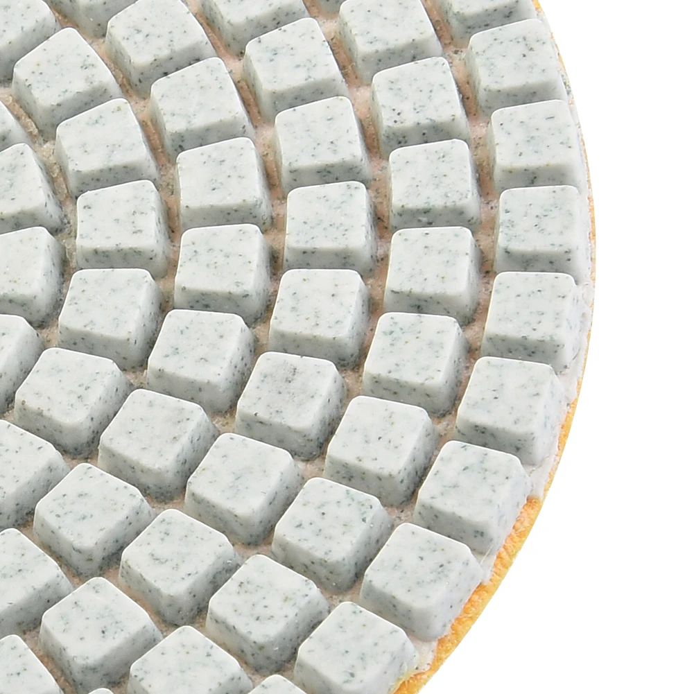 4In 30-10000grit Diamond Polishing Pads Wet/Dry Granite Stone Concrete Marble Sanding Grinding Discs 100mm Hook&Loop Backed