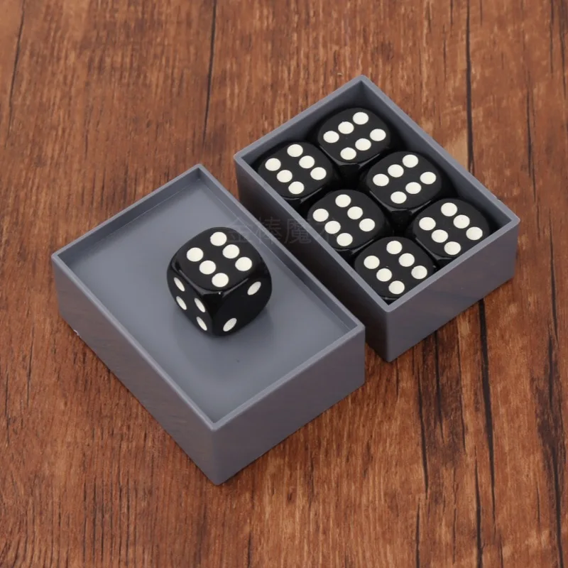6 unids/caja Predict Miracle Dice Turn All Dice Into 6 magia juguete magos muestra ilusión accesorios juguetes para niños regalos trucos de magia