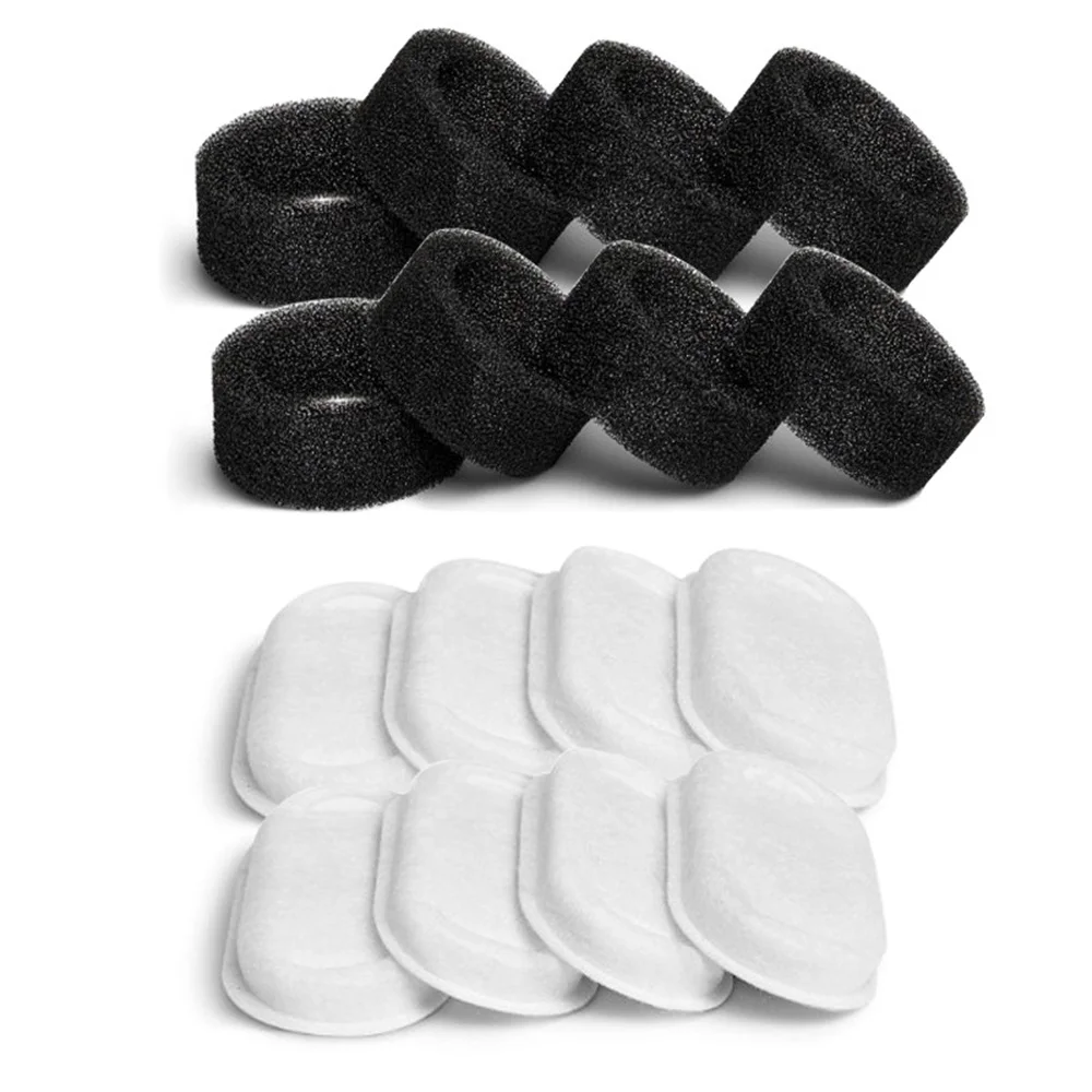 Vervangingsfilters voor kattenwaterfontein Roestvrijstalen dispenser Feeders Waterfontein voor huisdieren Actieve kool vervangen filter