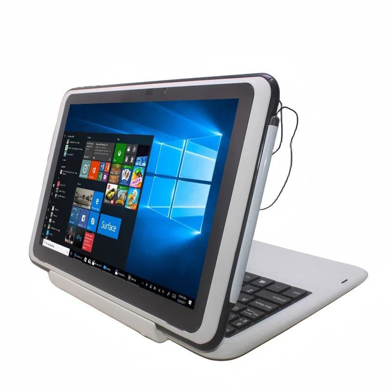 New 10.1" Laptop Windows 10 Pro Intel Atom Z8350 2GB RAM 64GB ROM Tablet 800x1280 IPS Resolution Office Study PC Cheap Computer