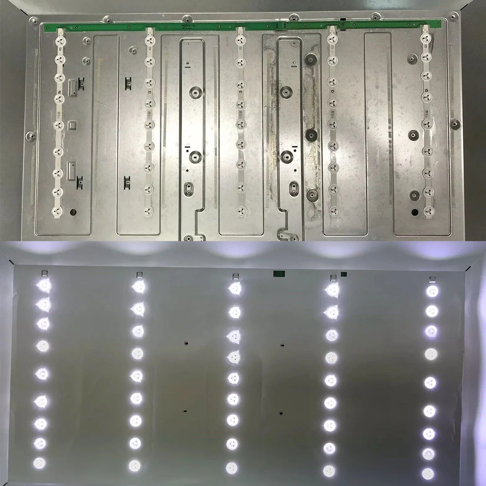 Nowe listwy LED do telewizorów VESTEL K40DLV2F VES400UN VES400UNDS01B D40F185N3C VES390UNDC 01 40 BMS DLED 0.36A U5R7 YE PAR LT-39C740