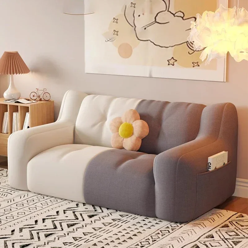 Fauteuille Enfant Children's Sofa Bean Bag Seats Baby Chair Frameless Sofa Infant Living Room Pufy I Sofy Dla Dzieci Furniture
