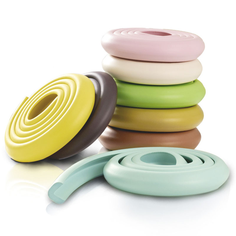 Protetor de canto de segurança para bebês, 2m, proteção para crianças, cantos de móveis, mesa, ângulo de borda, casa, tira anticolisão para crianças