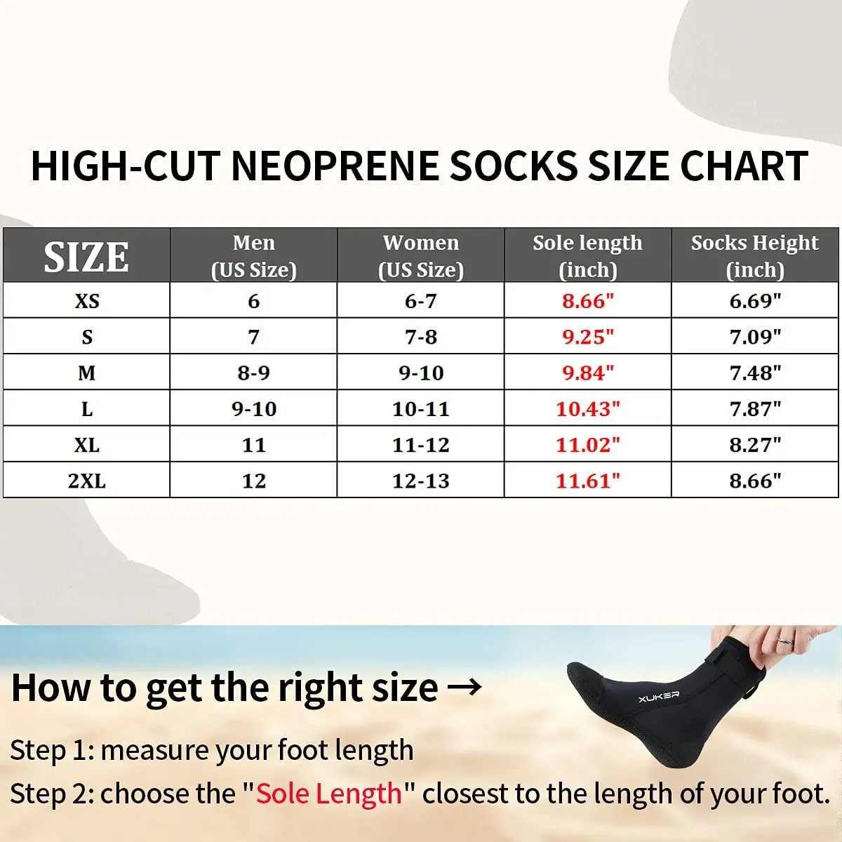 Calcetines de neopreno de 3mm para playa, voleibol, arena, fútbol, buceo, natación, surf, esnórquel, pesca, vadeo, Kayak, Rafting, botines de agua