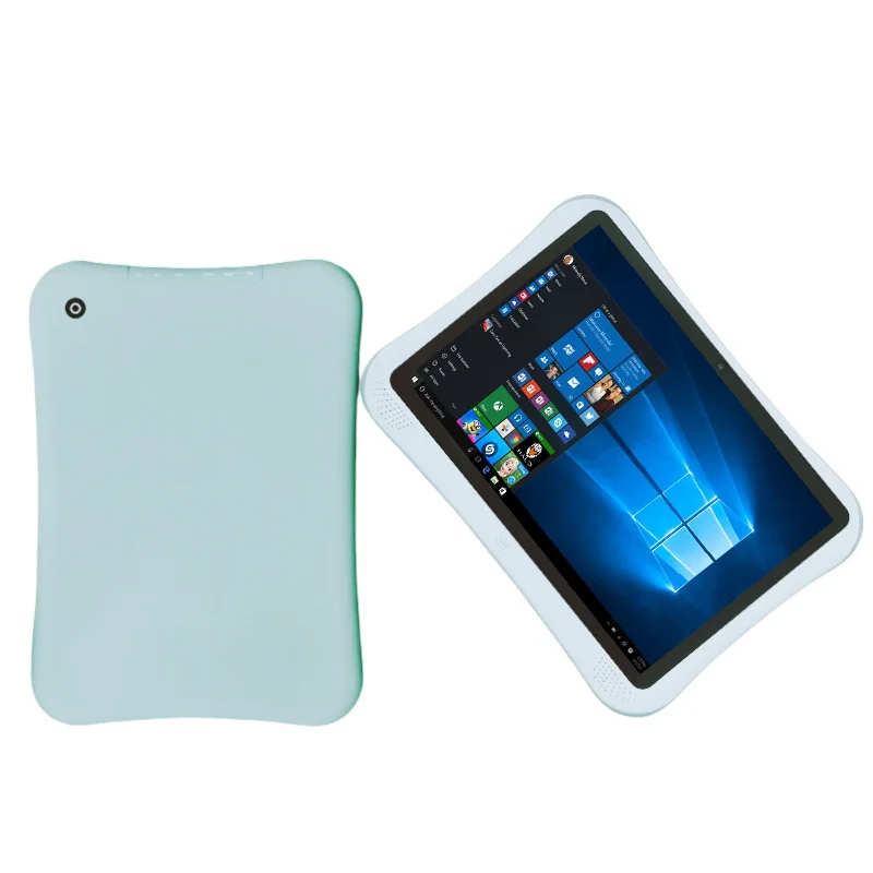 Sistema de 64 bits de 10.1 polegadas q1 4gb ddr ram 64gb rom windows 10 tablet pc ips hdmi-compatível câmera dupla 8000 mah bateria