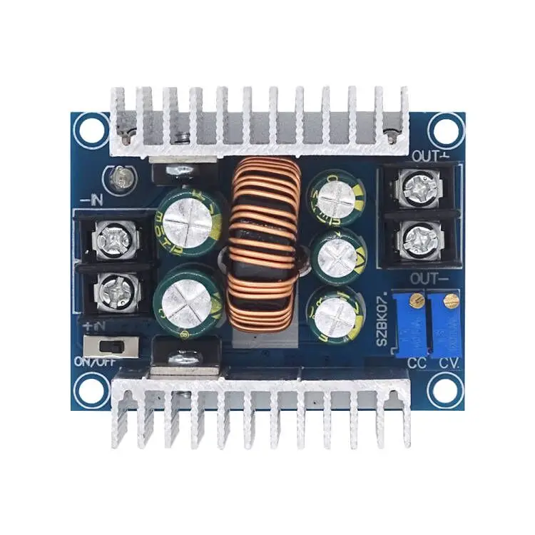 Módulo convertidor reductor ajustable DC-DC de 300W, módulo de potencia del controlador LED de corriente constante de 20A