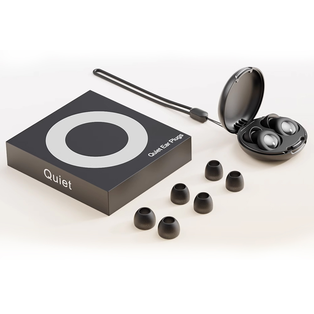 Silicone Earplugs for Sleep Noise Cancel Noise Reduction-Soundproof Reduce Disturbances -Quality loop Earplugs