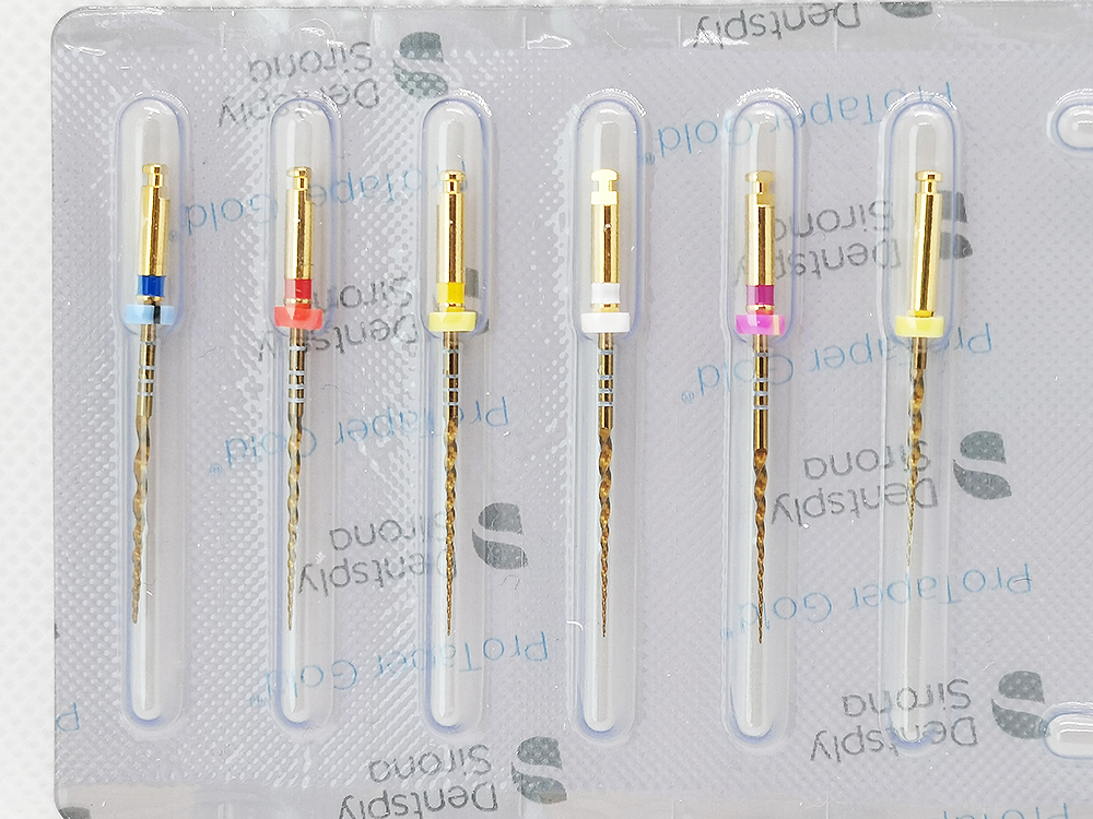 1PKS 歯科 Protaper ゴールドロータリー器具熱活性化柔軟なエンジンファイル根管ツール歯科材料