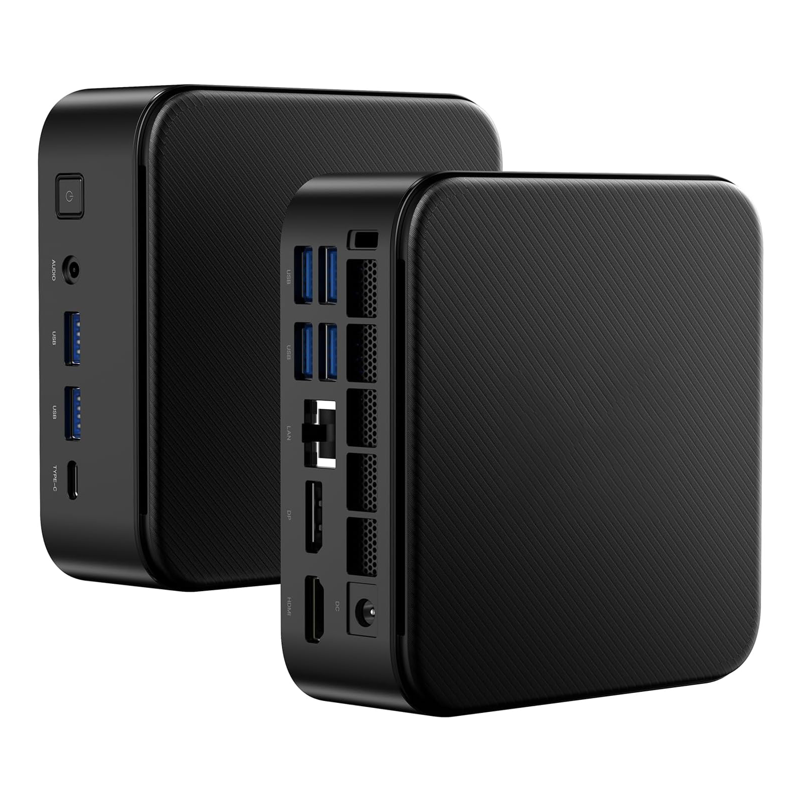 Mini Gaming PC, 16GB 512GB SSD Mini PC AMD 7430U Micro Desktop Computers Small Computer Support WiFi 6, BT5.2, Triple Display fo