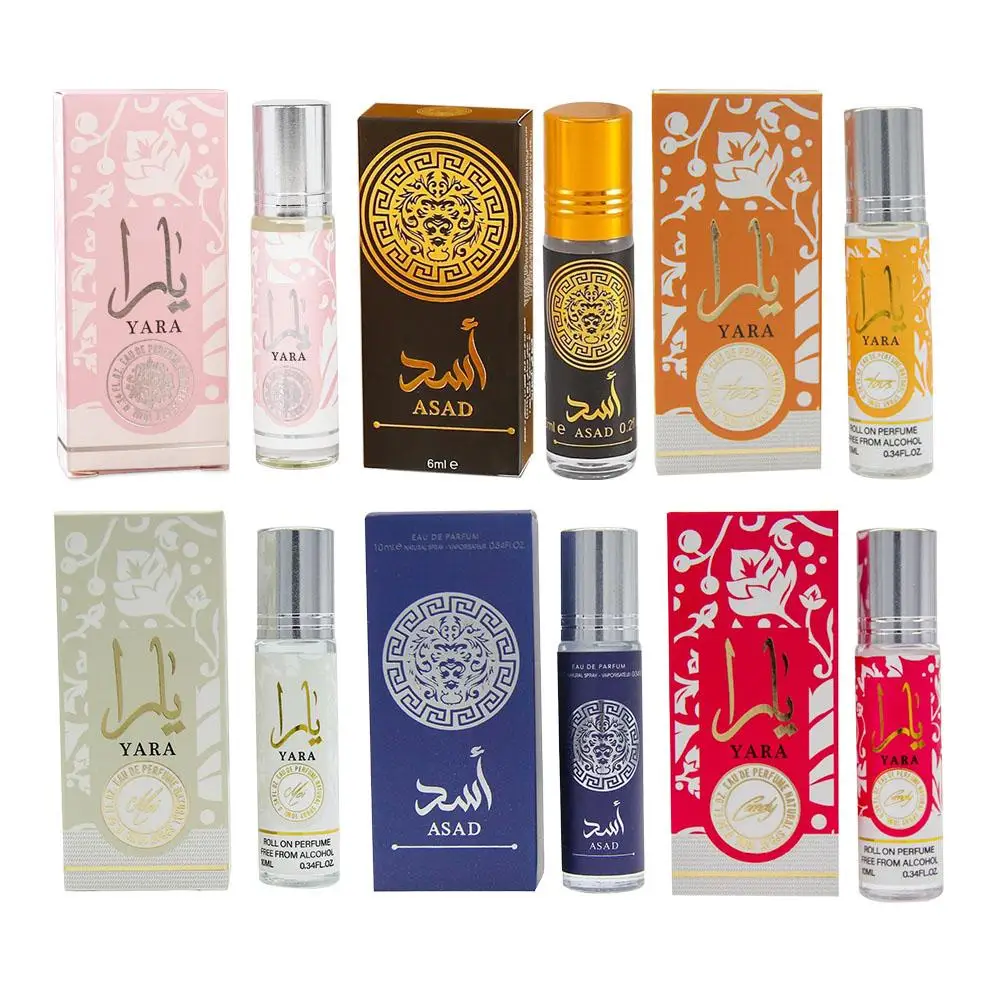 10ml คํา Neutral น้ําหอมโรงงานกลิ่นหอมยาวนานกลิ่นสีดําสีชมพูสีเหลืองสีขาว MINI ขนาดผู้หญิงดูไบน้ําหอม