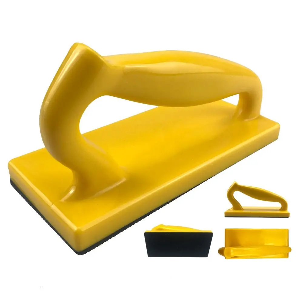 Yellow Wood Saw Push Stick Safety Hand Sawdust Woodworking Block Pusher Tool Hand Protection Safe Wood Working Pusher Table