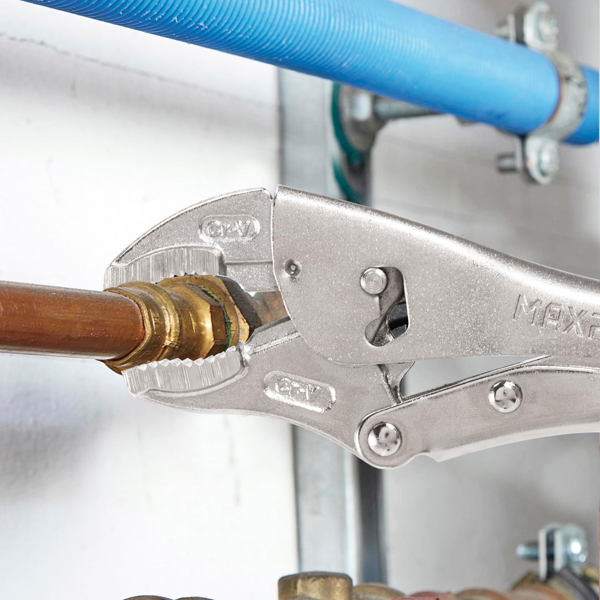 Powerful Pliers, Multifunctional Pressure Pliers, Heavy-duty Tools, Industrial Grade Fixed Circular Mouth Force Wrench, C- type