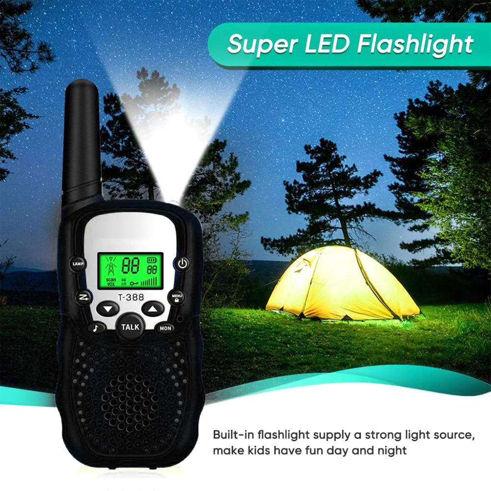 Handheld Walkie Talkie 2PCS Kinder Walkie Talkie 3KM Mini Spielzeug Walkie Talkie Spielzeug Für Kinder Geburtstag Geschenk