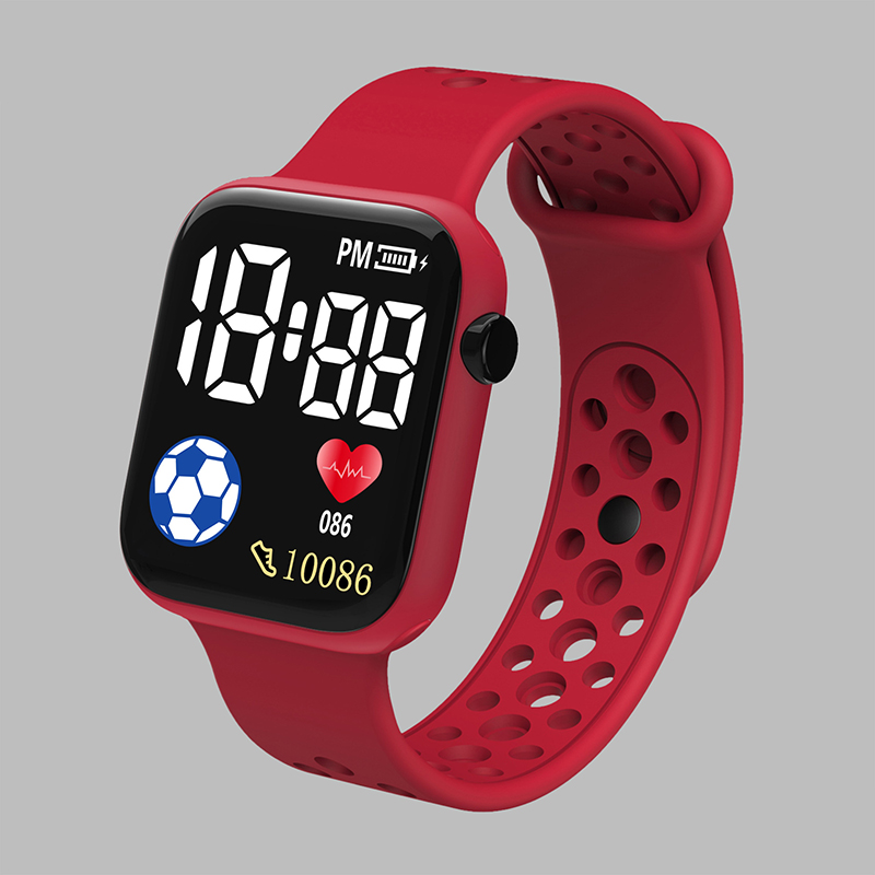 Reloj Digital LED 2023 para niños, relojes deportivos impermeables, Reloj Digital de silicona para niñas, Reloj electrónico informal para niños