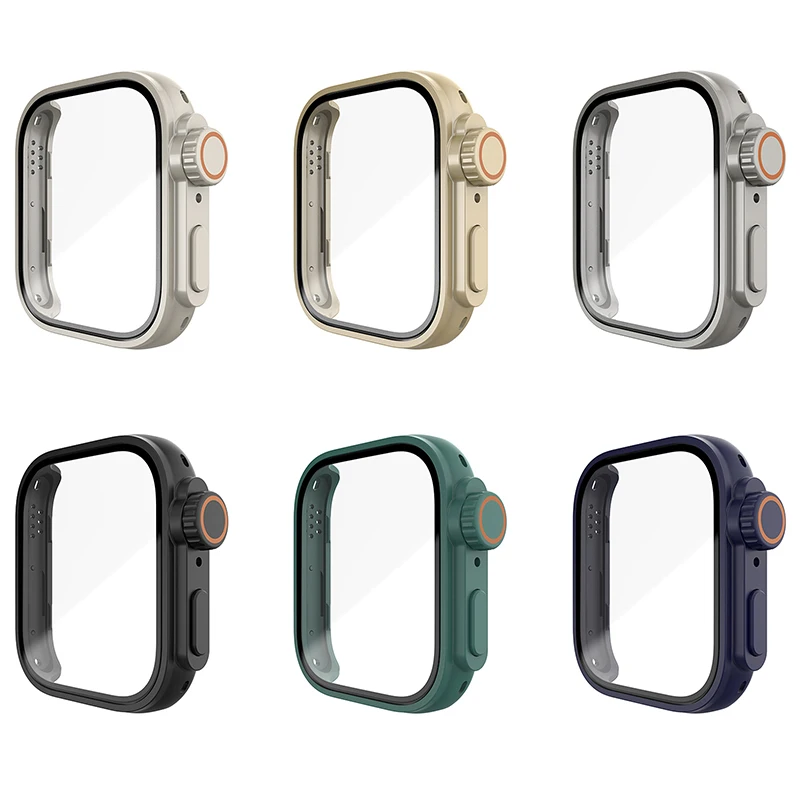Change To Ultra Case for Huawei Watch Fit 3 4 4Pro Tempered Glass Cases Screen Protector for Huawei Fit4 Fit3 Upgrade to Ultra 2