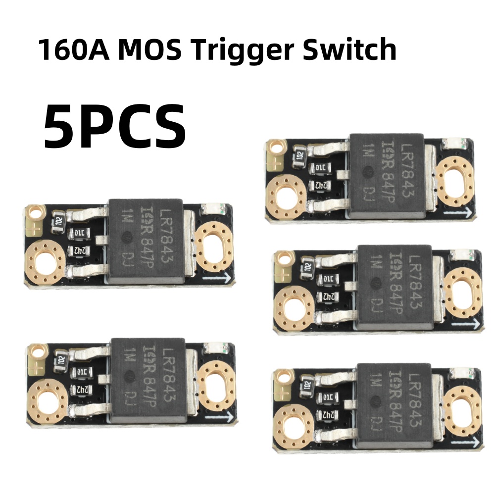 1/2/5/8PCS 160A High Power MOS Trigger Switch Drive Module Field Effect Tube PWM Regulation Electronic Switch Control Board