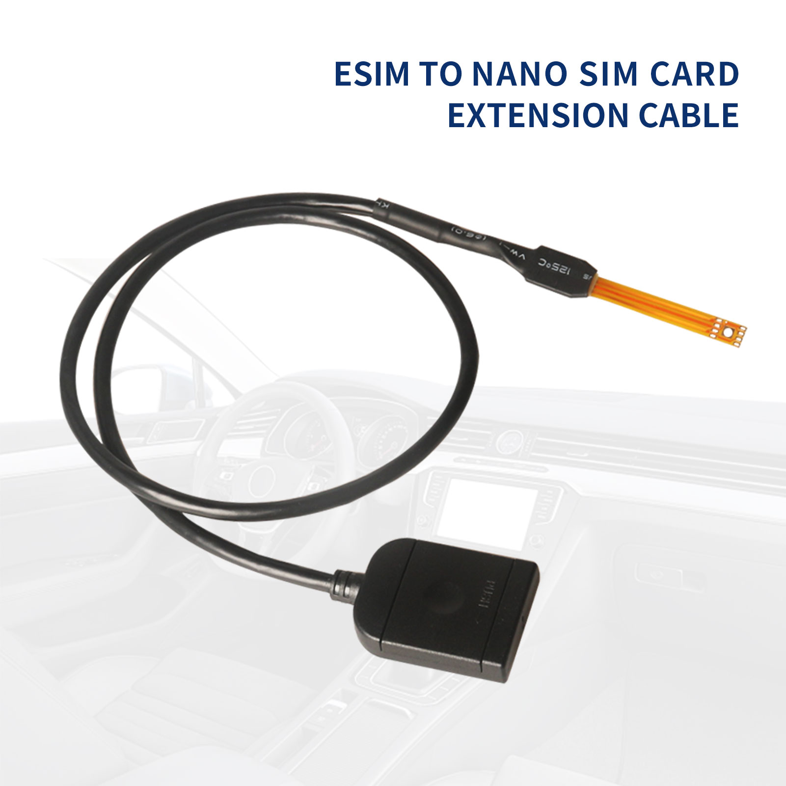 Sim Card Slot Adapter For Android Radio Multimedia Gps 4G Cable Connector Car Accessories Wires Replancement Part