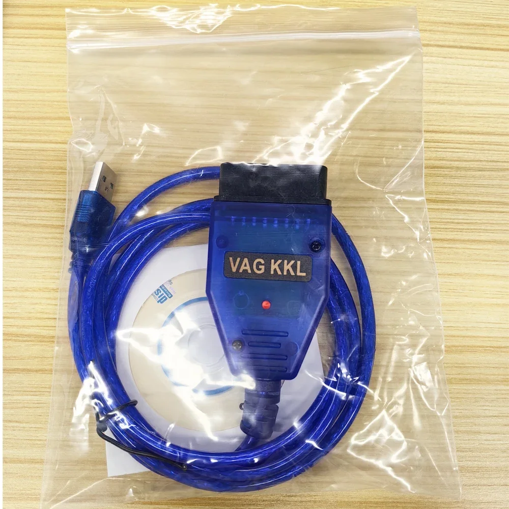 Kkl VAG-COM para 409.1 ch30 chip scanner ferramenta obd2 cabos de diagnóstico com interface usb scanner automático para carros multimarca mais novo