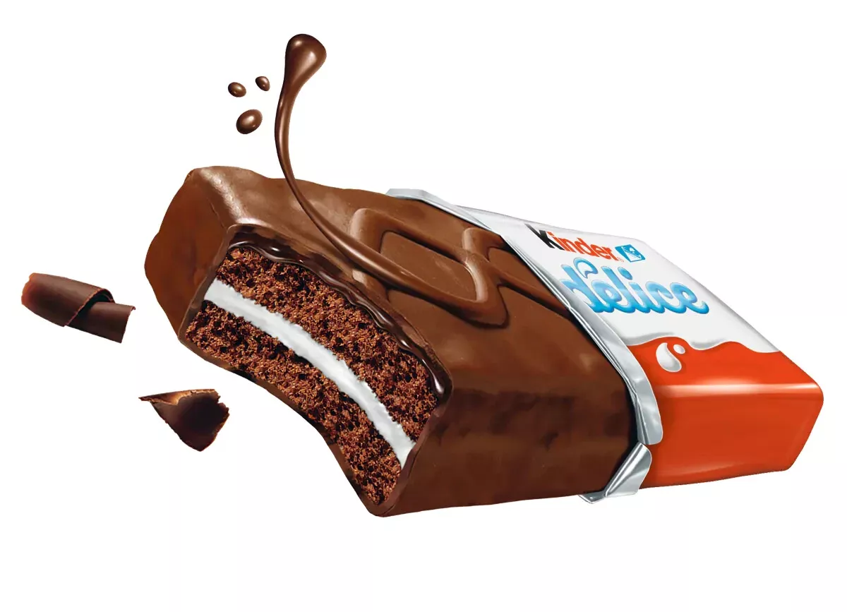 Kinder Delice barra esponjoso cacao pack 20 unidades