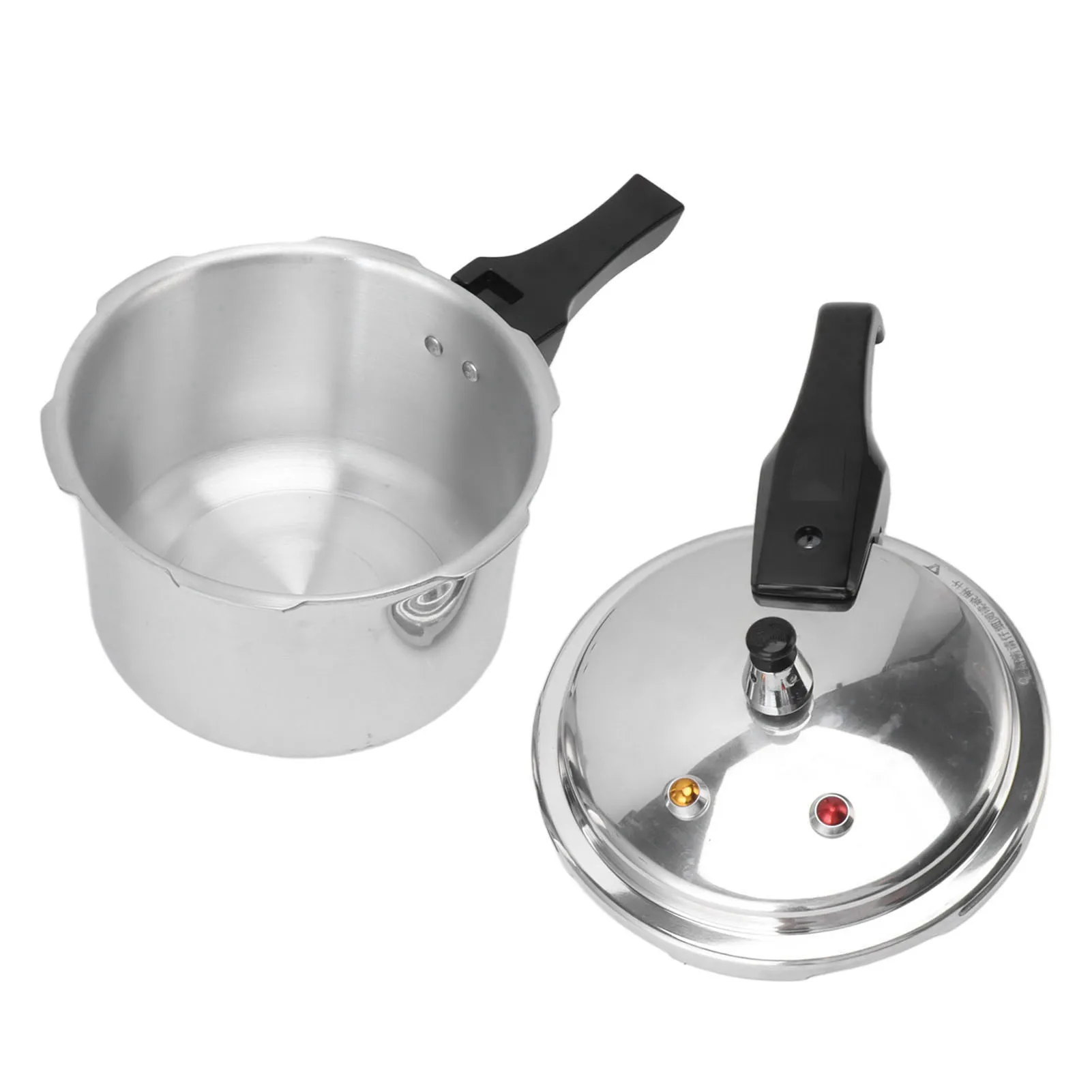 Pentola a pressione in lega di alluminio da 3 litri Mini pentola a pressione da 18cm con fondo 3L per fornello a Gas pentola a pressione in lega di alluminio 3L