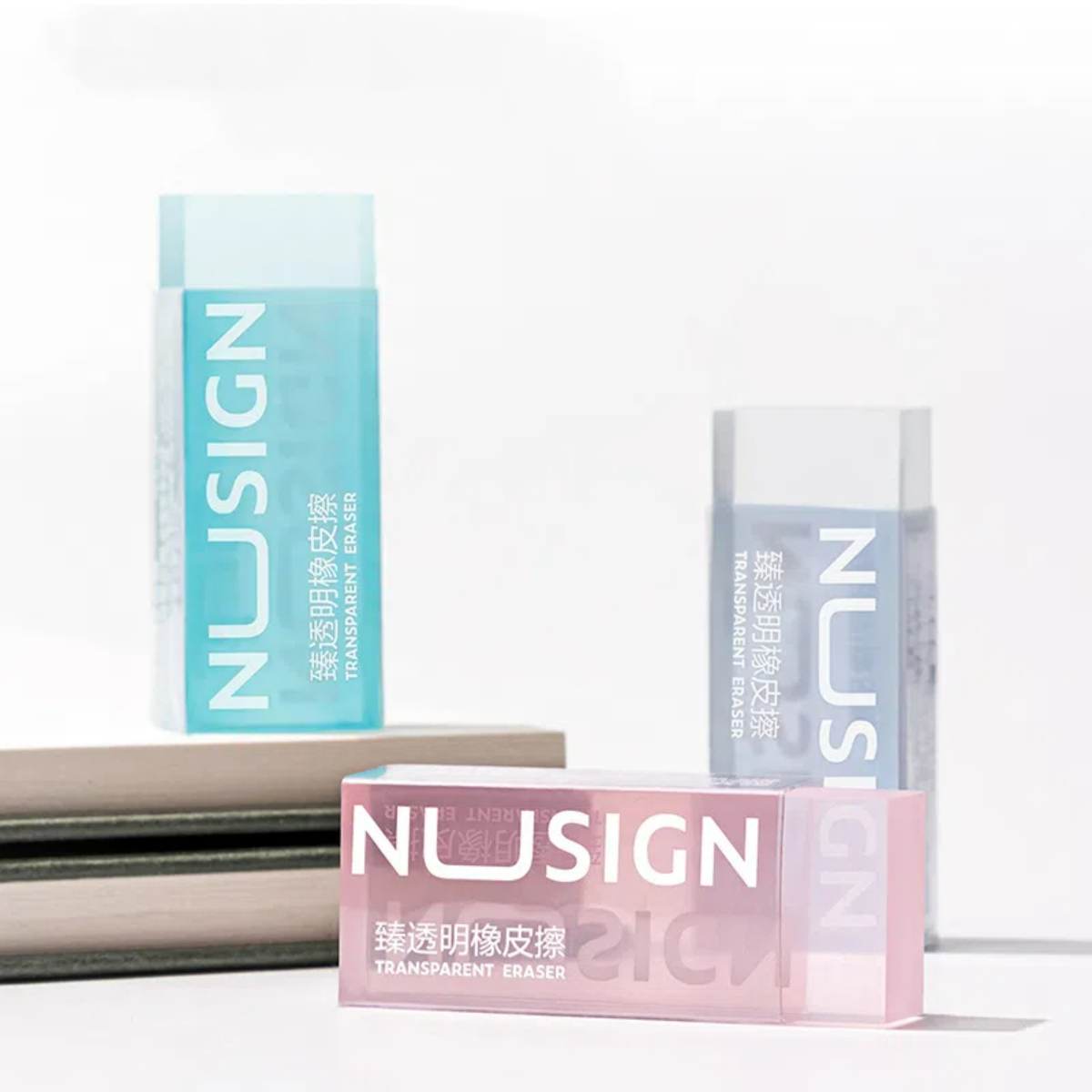 Ластик DELI прозрачный для детей, простота, однотонный карандаш-ластик, милые школьные принадлежности