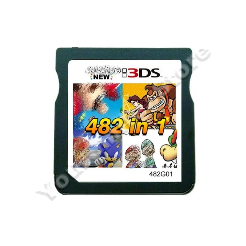 Hoge Kwaliteit 4300 IN 1 NDS-kaart Tape 23 IN 1 3DS NDS Game Card Combo Card MEGA MAN 39IN1 64 IN 1 Blote Kaart Engels Taal