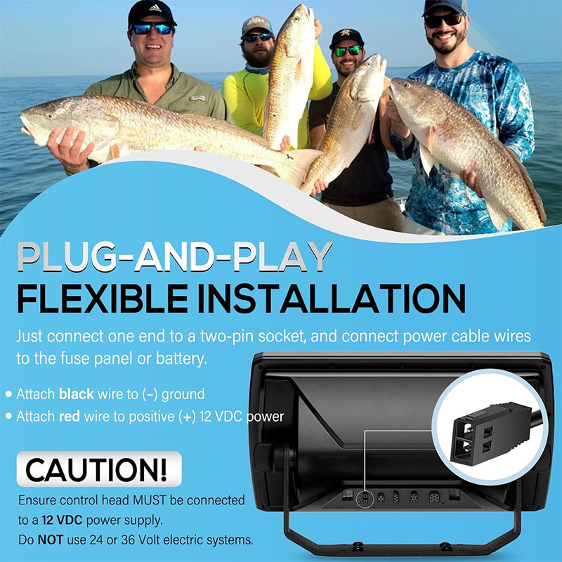 PC 11 フィルター付き電源ケーブル 720057 -1 ハミンバード全ヘリックス 8/9/10/12/15,800/900/1100 シリーズ、797、798 に適合 (6 フィート、防水)