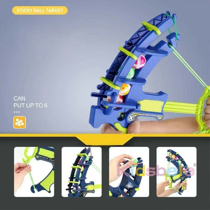 Dinosauro Palla appiccicosa Arco Bersaglio Bersaglio per freccette Elefante Giocattolo educativo Bambini Fionda Gioca con freccia Set di giocattoli Gioco da esterno per bambini