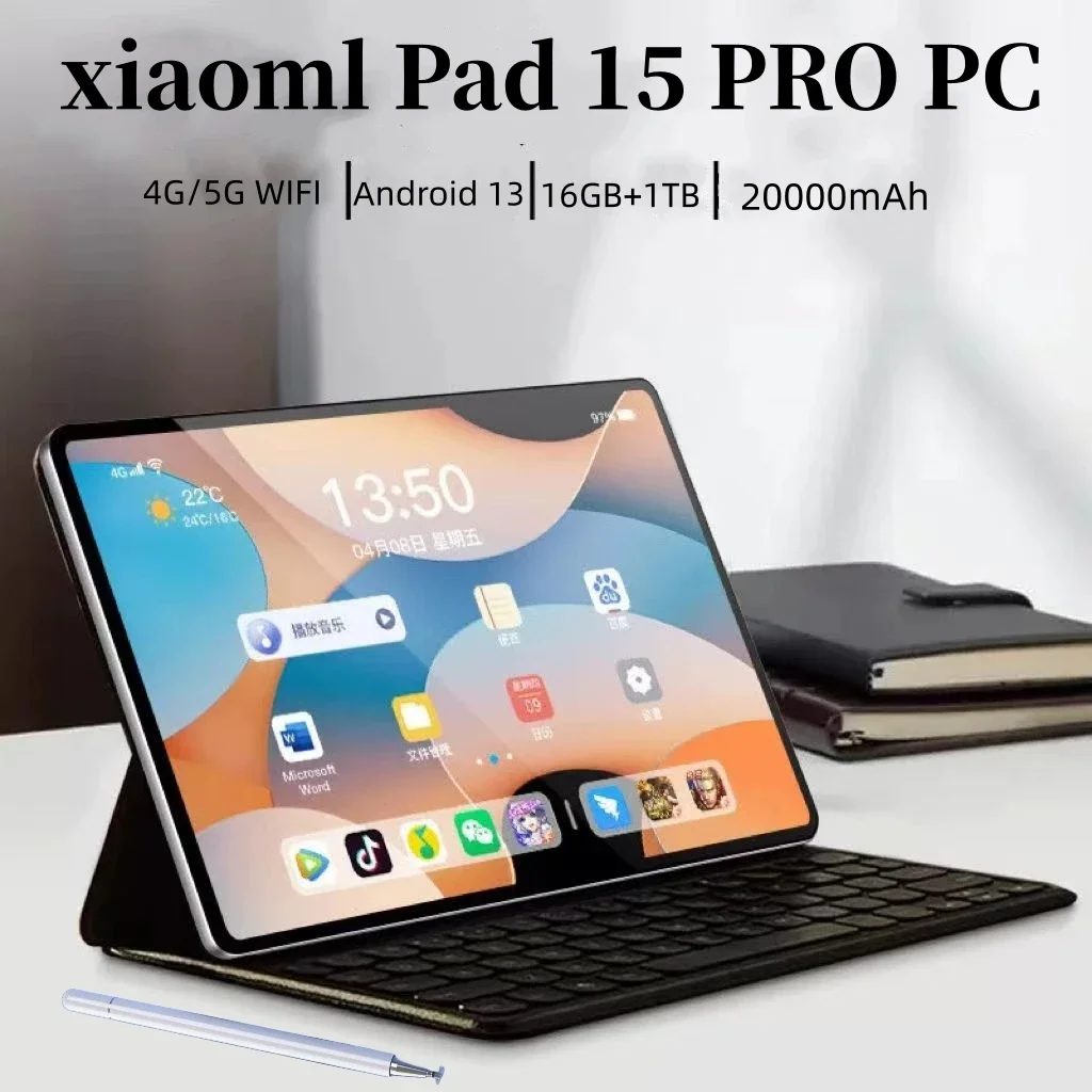 2024 versión Global tabletas Xiaoml Pad 15 Pro 11 pulgadas HD tableta Original 5G Wifi Android PC MI tabletas Google Play tabletas PC