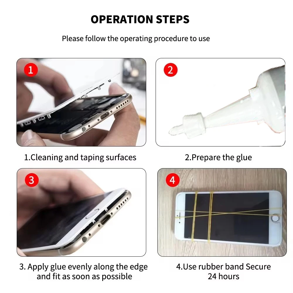 5-100pcs SUXUN B7000 Super Glue 3ml Mobile Phone Touch Screen Adhesive Telephone DIY Repair Point Diamond Jewelry Glass Glue