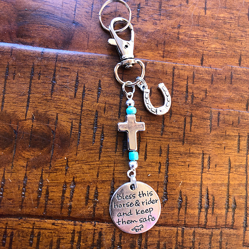 Cavalo Sela e Bridle Charm Clip, Mantém Seguro, Este Cavalo e Cavaleiro, Room Decor Presentes