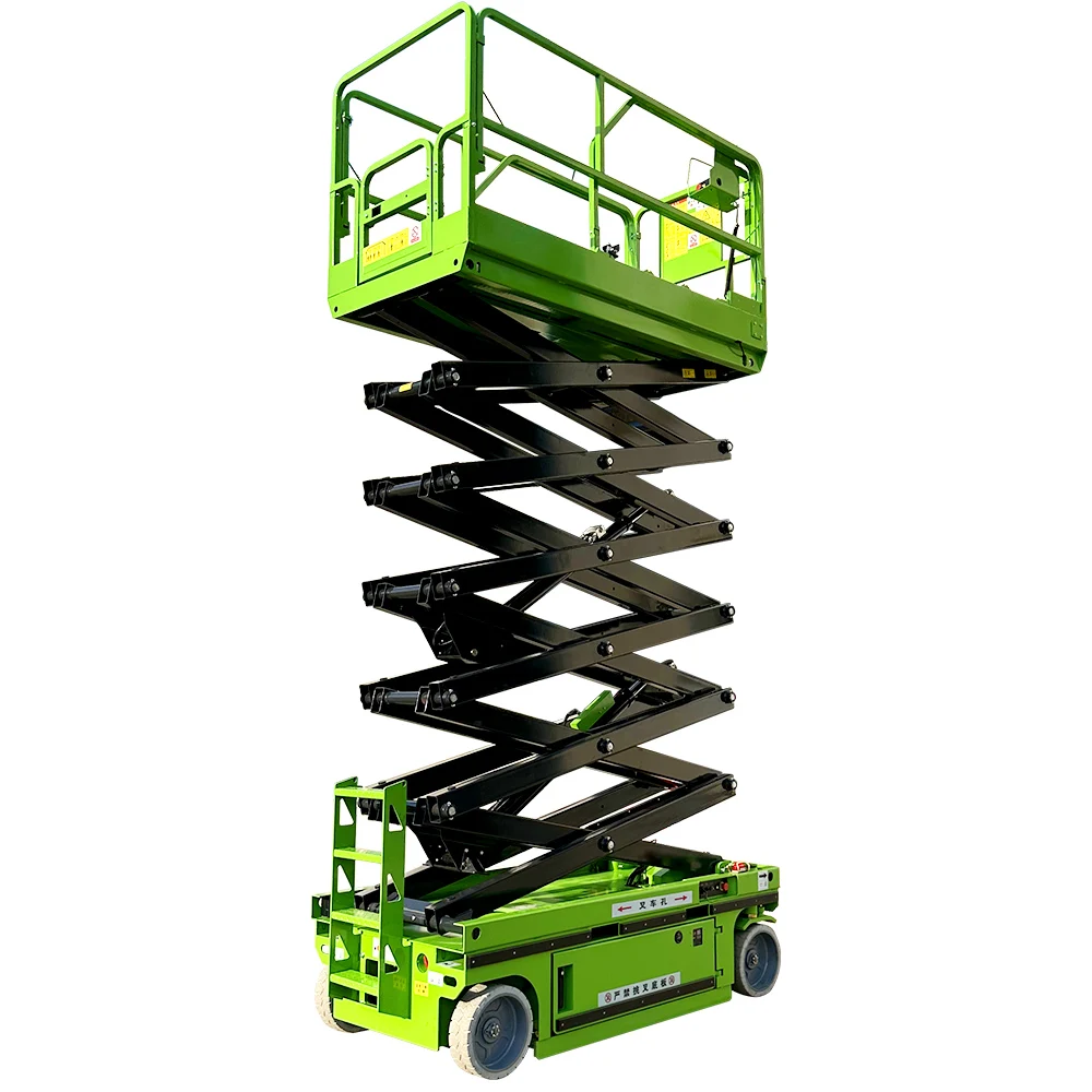 Platform Electric Hydraulic Table Lifting Equipment Tracked Self Propelled Scaffolding Ladder Aerial Work Crawler Scissor Lift