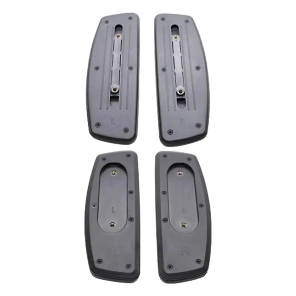 Replacement Armrest Arm Pads with Mounting Hole Easy Installation Water Resistant Desk Chair Arm Pads Gaming Chair Parts