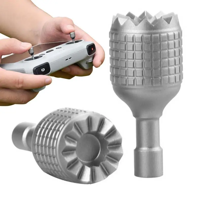 Substituição de balancim para drone controle remoto ergonômico joystick antiderrapante rocker substituição metal controle polegar vara para