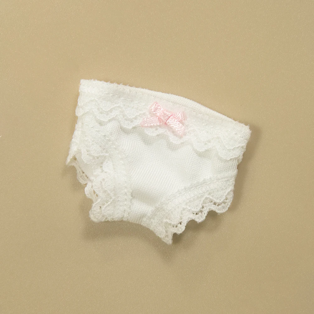 Трусики Blyth, милые кружевные леггинсы, белые штаны для Ymy Licca Azones Ob22 24 27, аксессуары для кукол