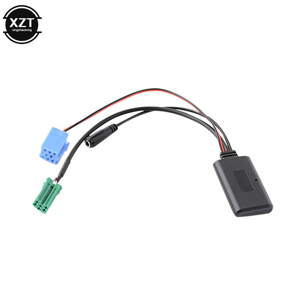 Xe Mới Bluetooth-Tương Thích 5.0 Aux Mic Cầm Tay Di Động Điện Thoại Miễn Phí Gọi Adapter Cho Renault Megane 2 UpdateList đài Phát Thanh